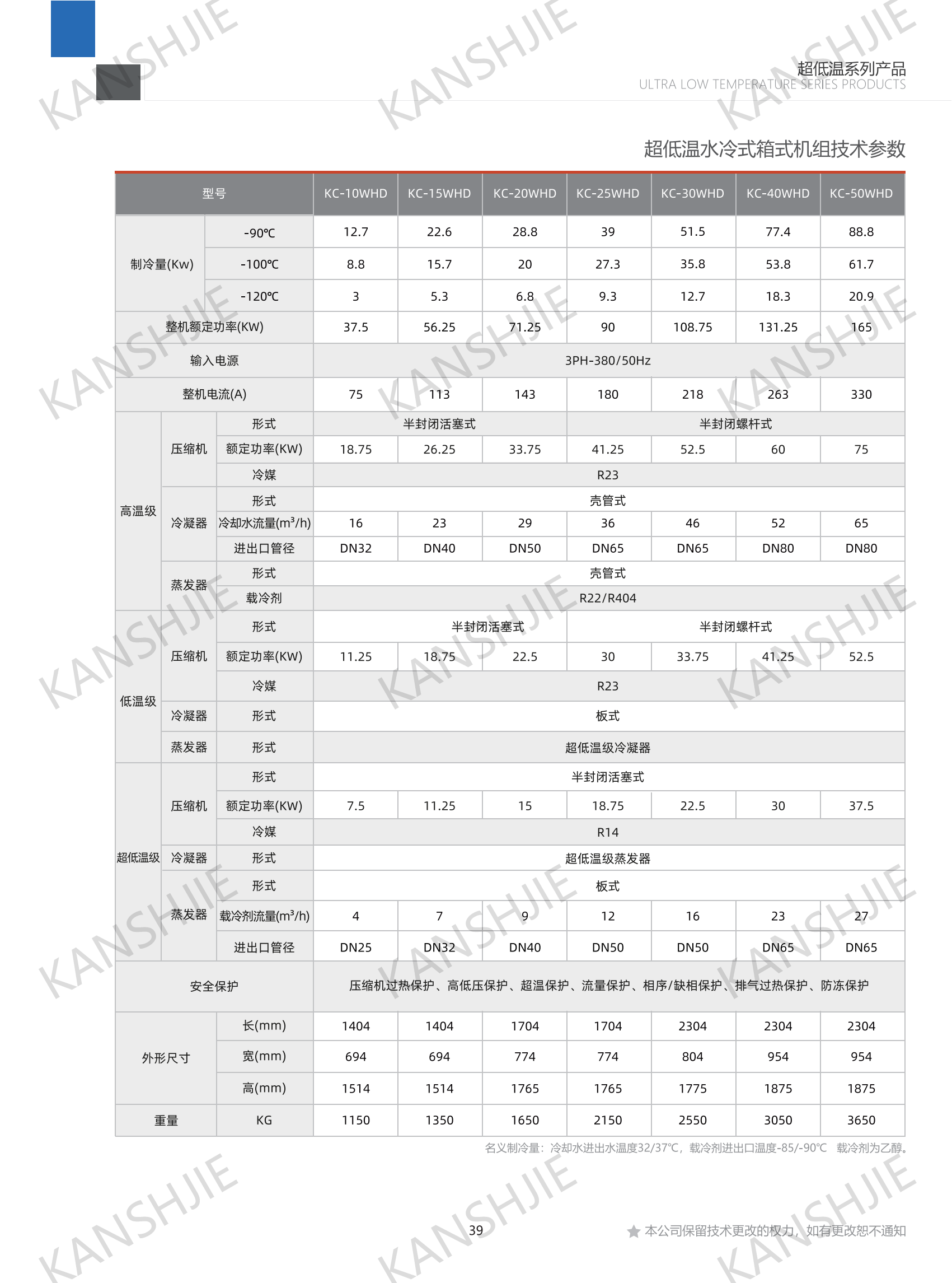 新材料用復(fù)疊式制冷機(jī)組