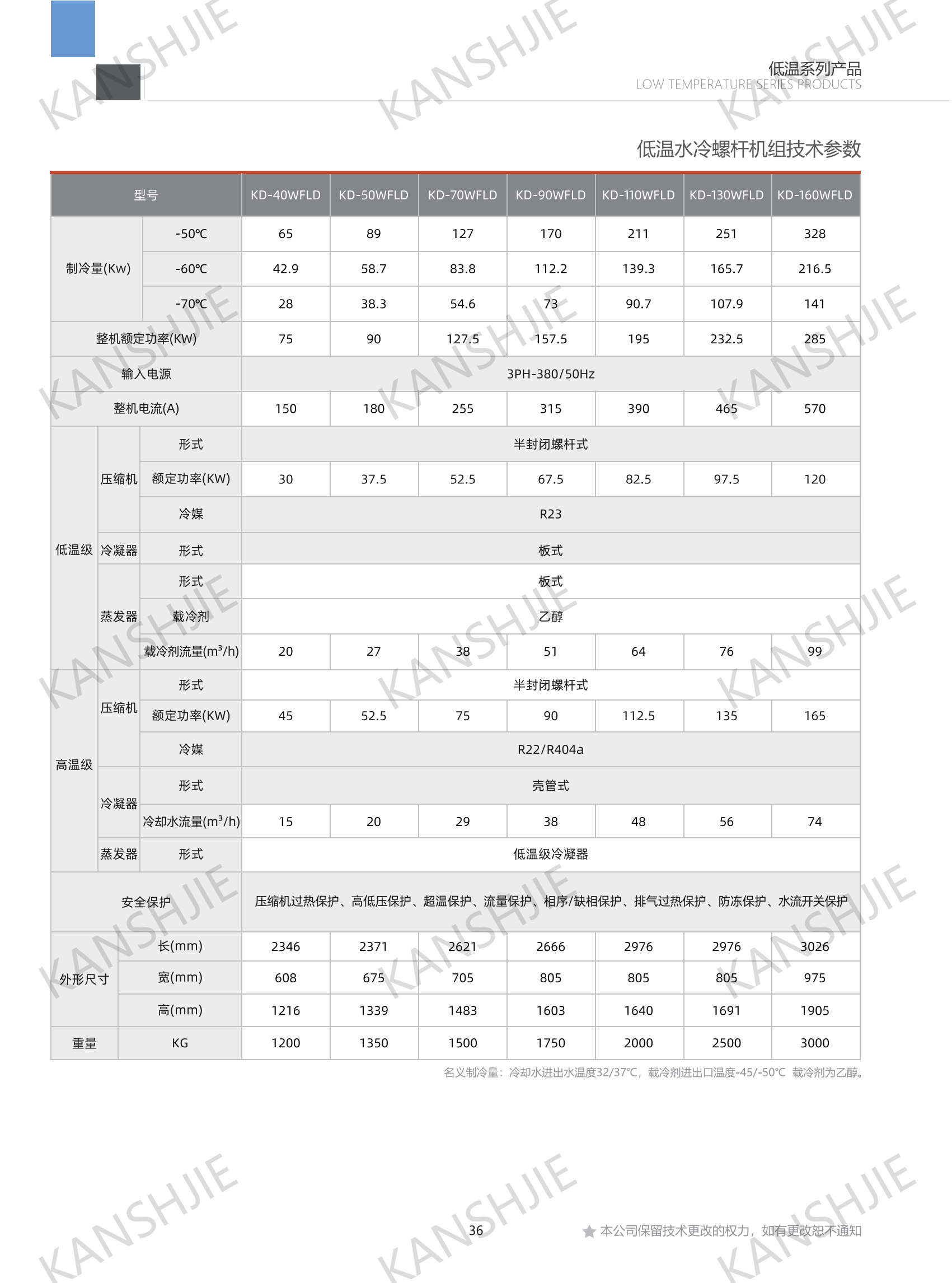 新材料-80℃復(fù)疊式制冷機(jī)組